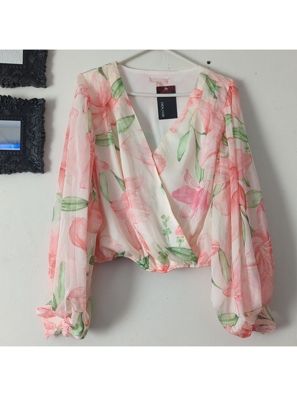 Love Colette Floral Print Blouse